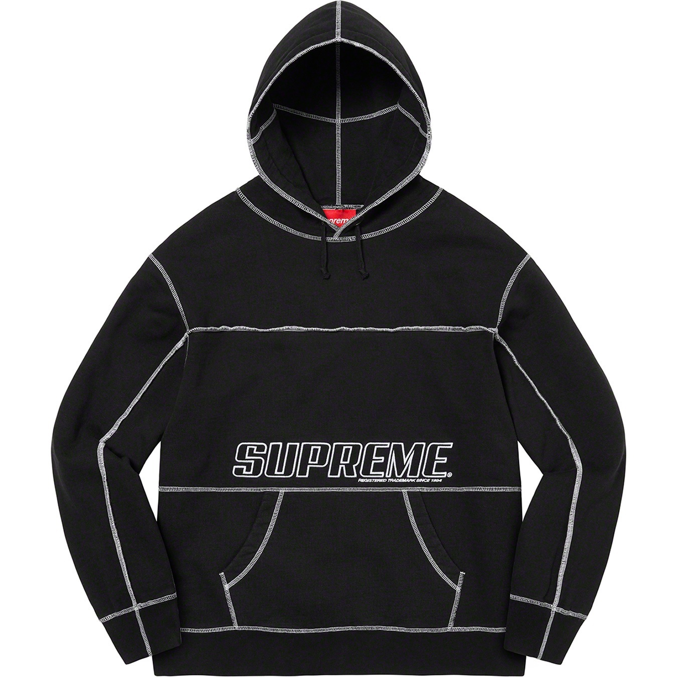 Coverstitch Hooded Sweatshirt view 5